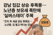 “은퇴 후 세금 감당 못해요”… 노년층, 집 팔고 떠나는 강남