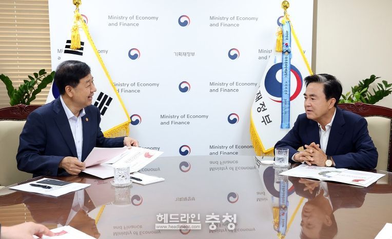 김태흠 충남도지사 구윤철 경제부총리