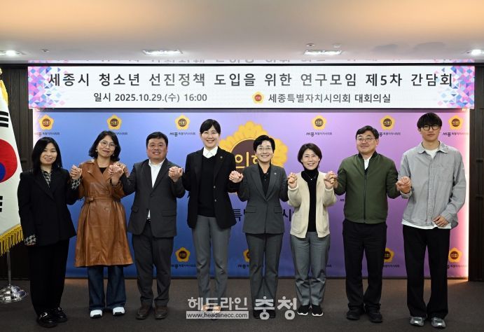 세종시청소년 선진 정책 도입을 위한 연구모임 제5차 간담회