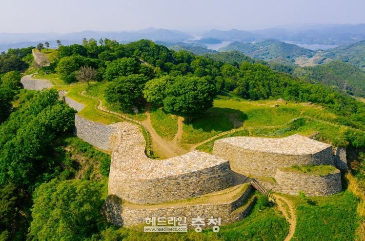 대전시 계족산성 성곽 보수공사