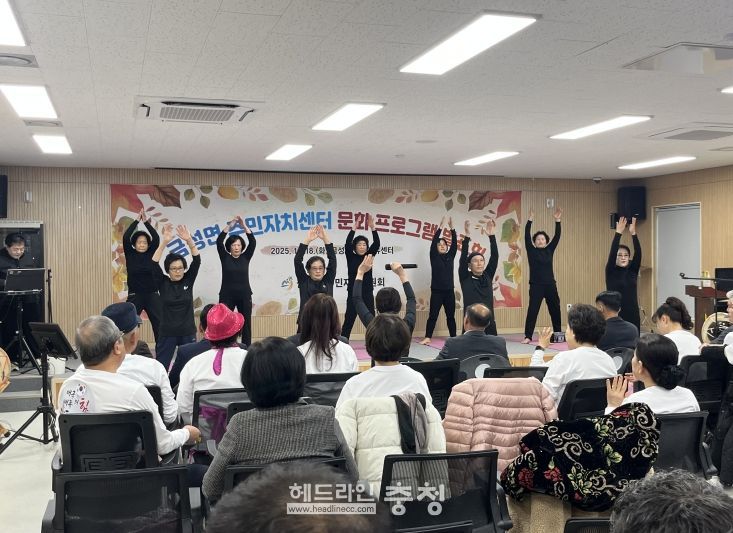 금성면주민자치위원회 4개 문화프로그램 발표회