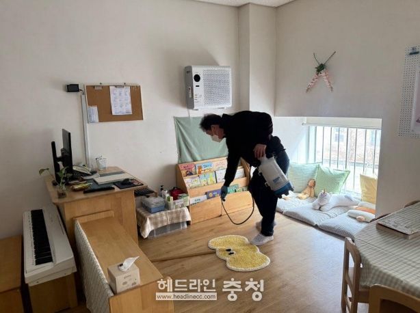 세종학교지원본부, 147개교 대상 ‘교사 내 소독’ 연중 실시(소담유치원)